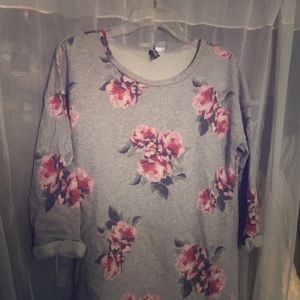 Floral Sweatshirt